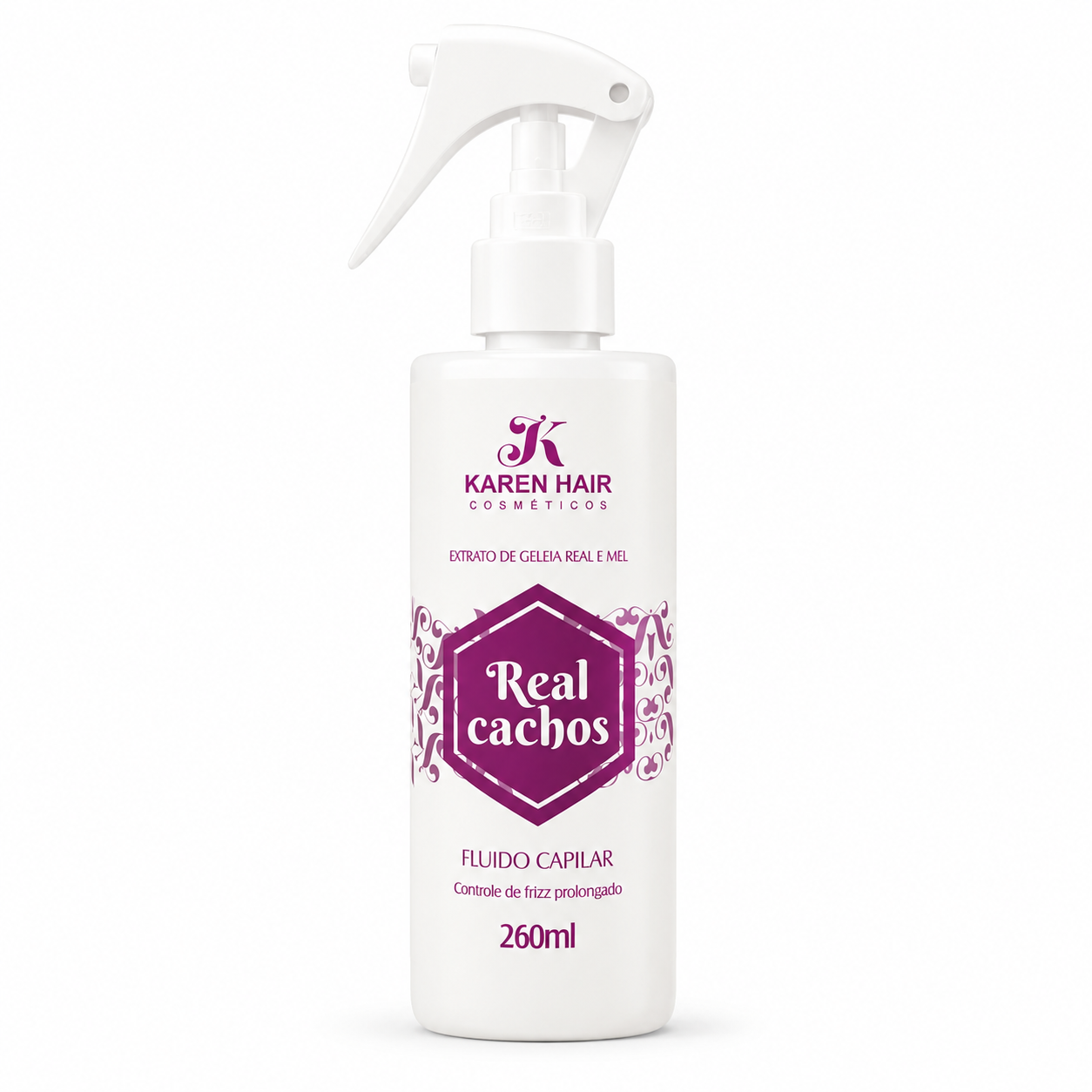 FLUIDO CAPILAR REAL CACHOS 260ML KAREN HAIR
