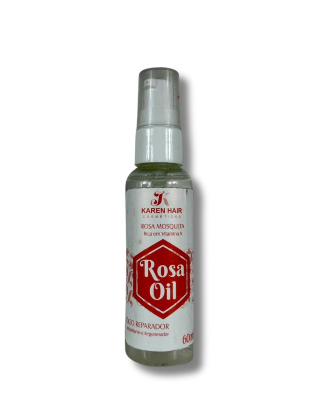 Óleo Reparador Rosa Mosqueta 60ml - Karen Hair Cosméticos