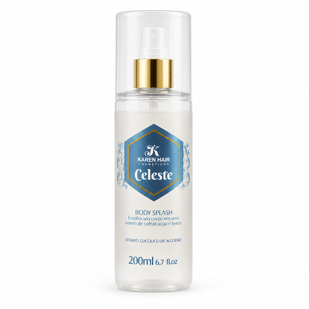 BODY SPLASH CELESTE 200ML KAREN HAIR