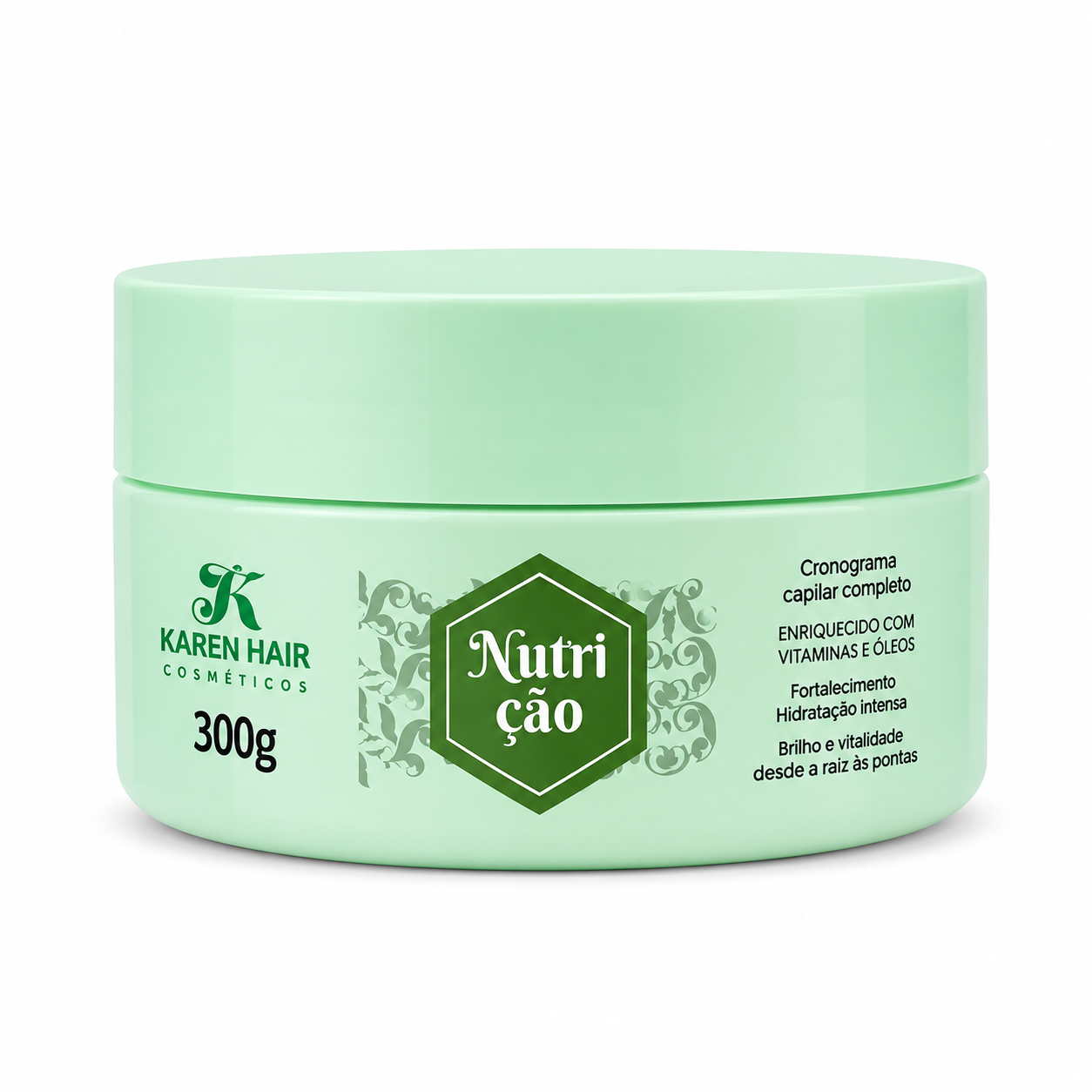 MASCARA NUTRIÇÃO CRONOGRAMA CAPILAR 300G KAREN HAIR