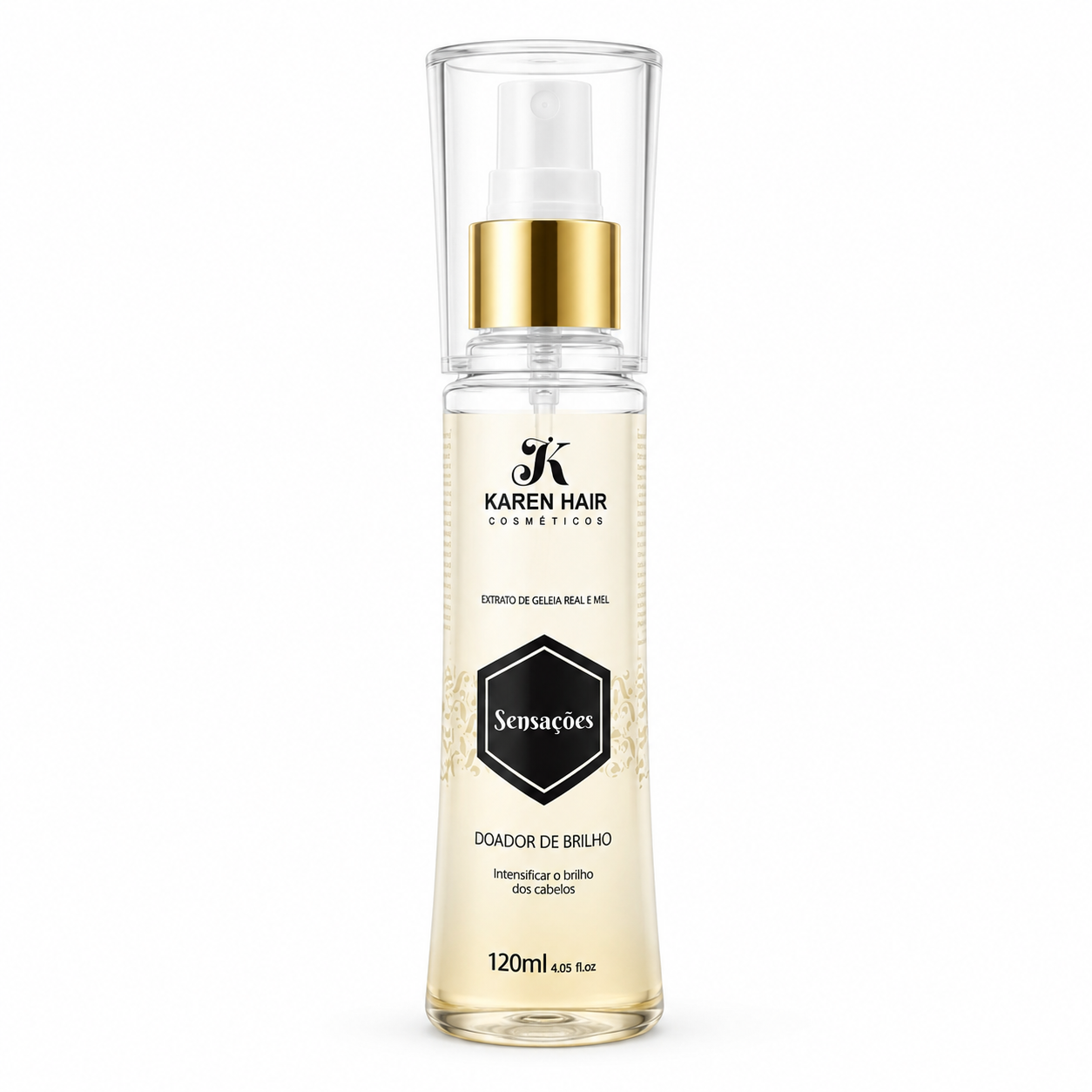 DOADOR DE BRILHO SENSAÇÕES 120ML KAREN HAIR