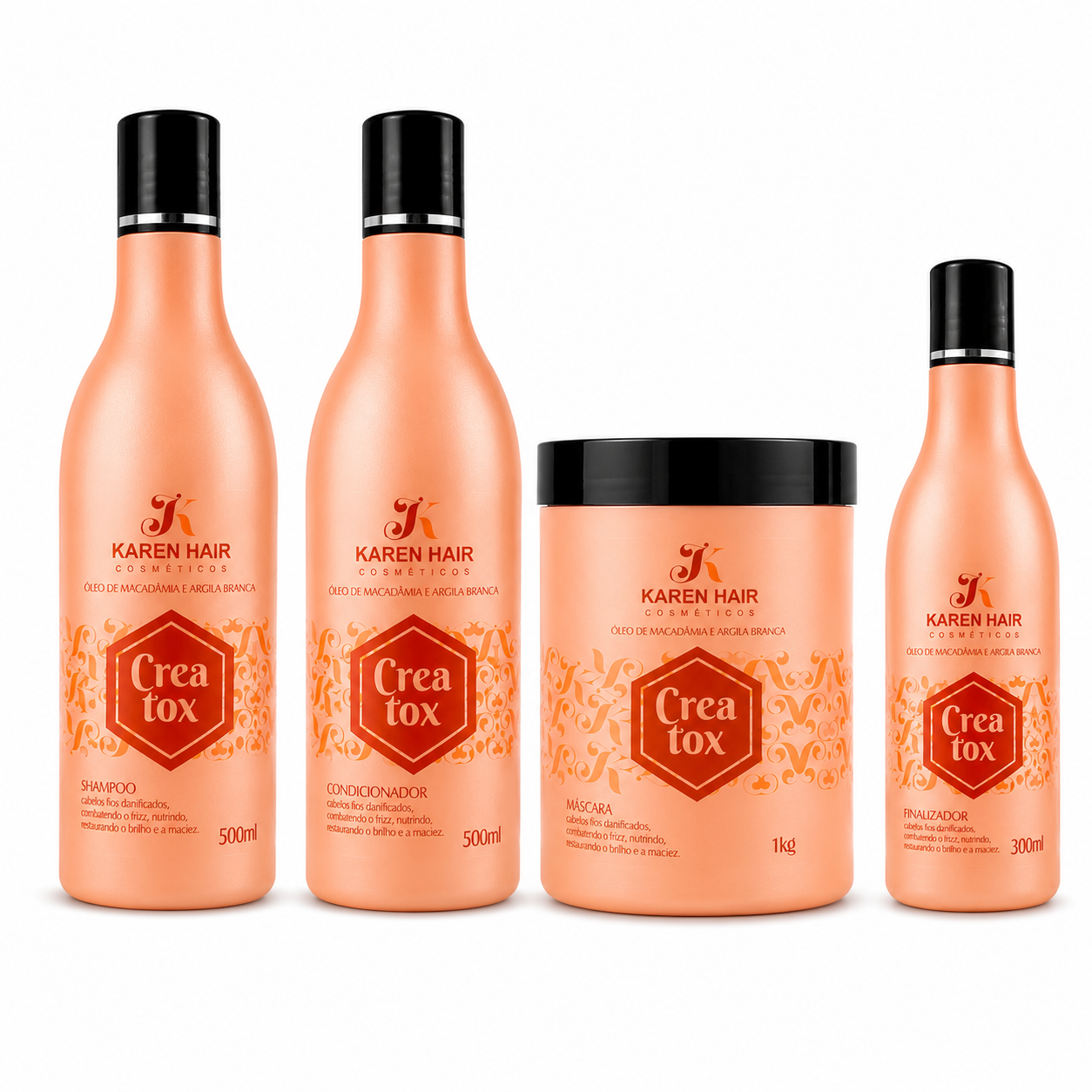 Kit Creatox C/4 - Karen Hair Cosméticos