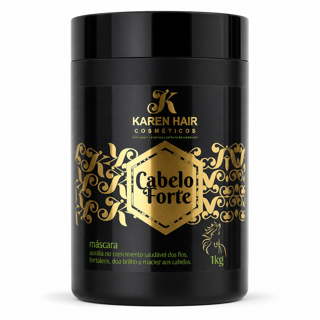 Kit Cabelo Forte C/4 - Karen Hair Cosméticos