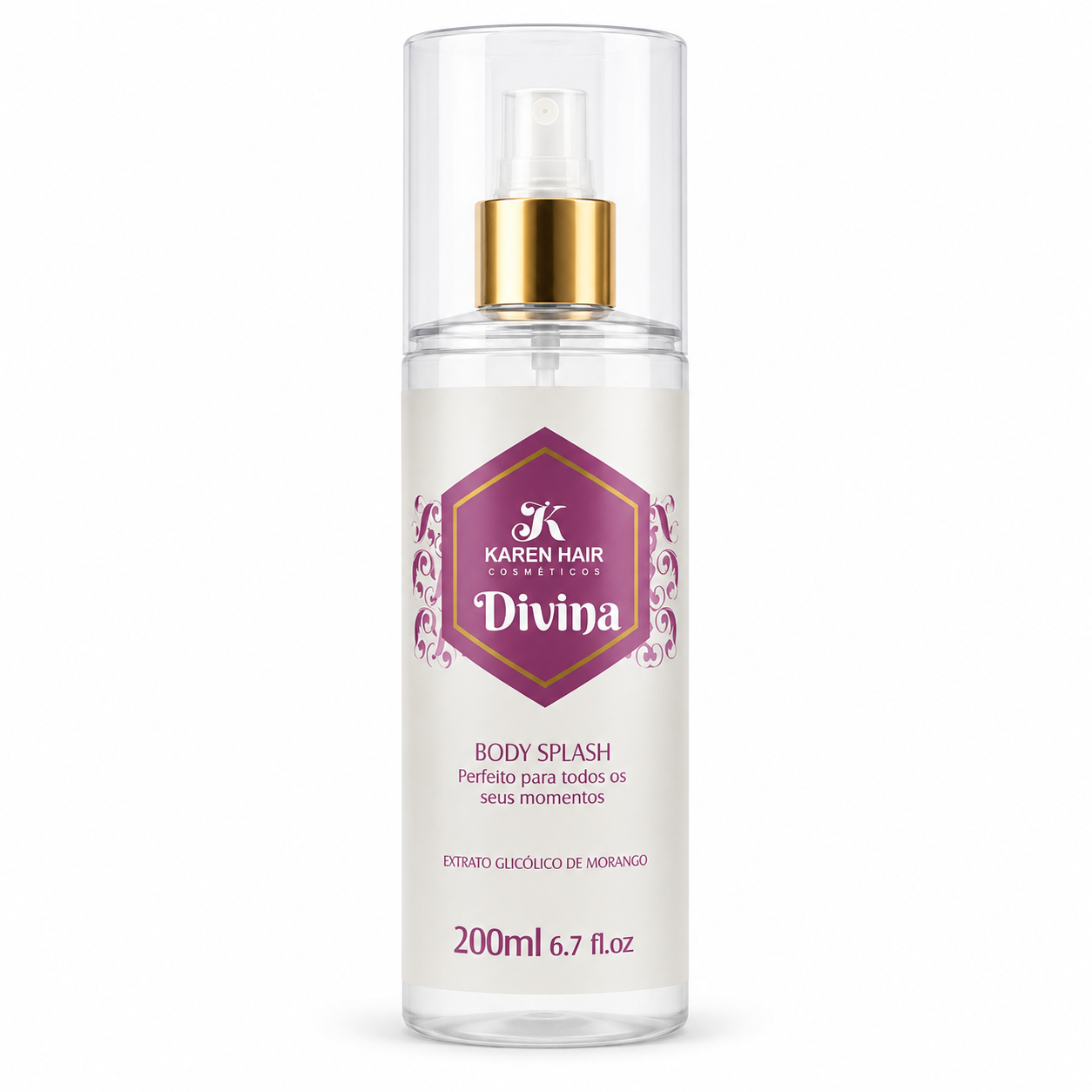 BODY SPLASH DIVINA 200ML KAREN HAIR