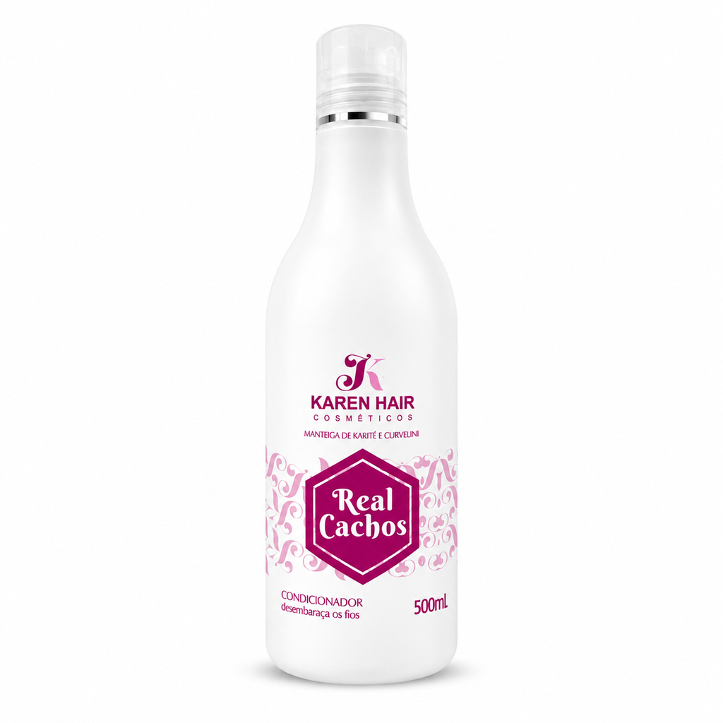Kit Real Cachos C/4 - Karen Hair Cosméticos