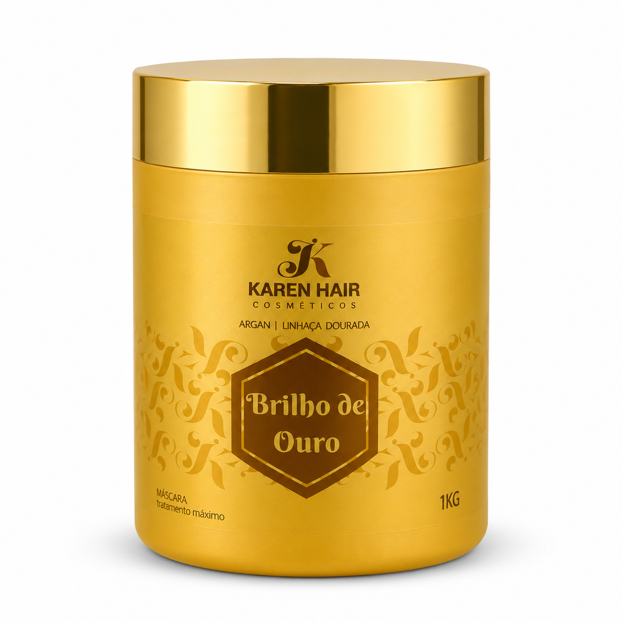 Kit Brilho de Ouro C/4 - Karen Hair Cosméticos